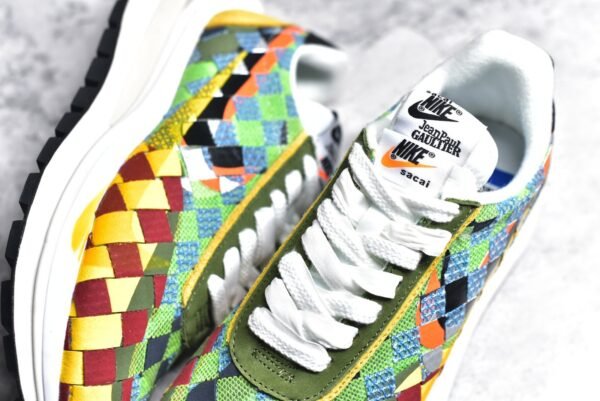 Sacai x VaporWaffle x Jean Paul Gaultier Green Gusto    DR5209-300 - Image 9