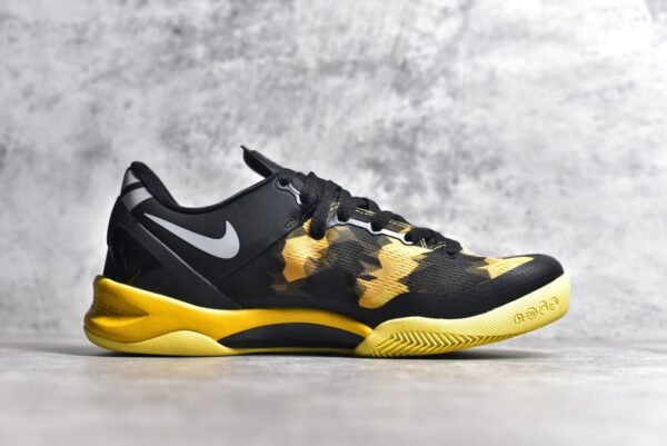Nike Zoom Kobe 8 Black Yellow    555286-077 - Image 2