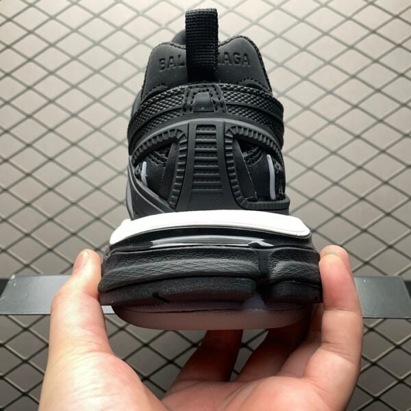 Balenciaga Track 2  Open Sneaker  Black and white 568614W2GN31090 - Image 3