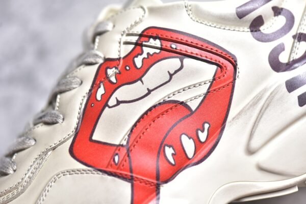 GUCCl Rhyton Vintage Trainer Sneakers 552089 A9L00 9522 - Image 12