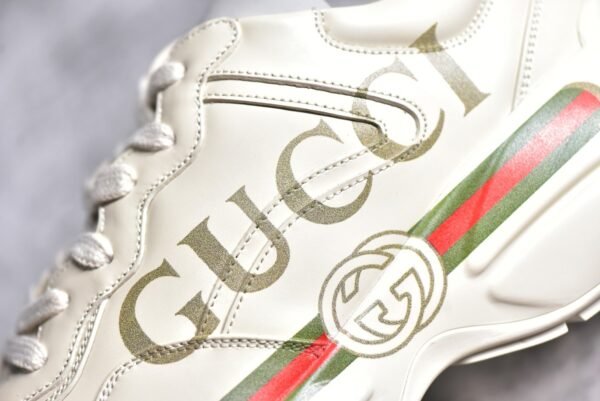 GUCCl Rhyton Vintage Trainer Sneakers 528892 DRW00 9522 - Image 12