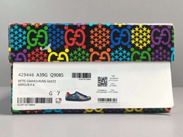 Gucci Ace colorful 610085 H2020 1110 - Image 9