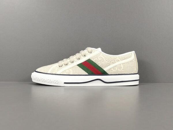 Guccl Tennis 1977 White 742022 FABQS 9797