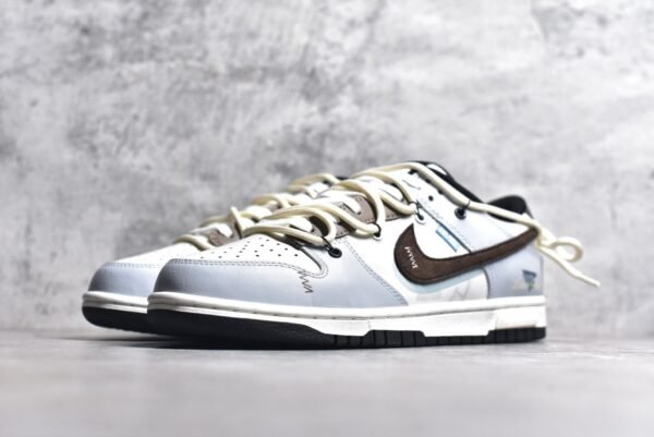 Nike SB Dunk Low Heartbeat Email Heart Weimi Blue Brown    DD1391-100 - Image 2