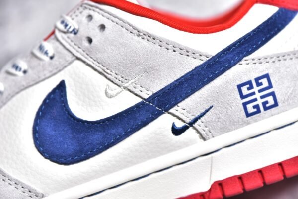 Nike SB Dunk Low Givenchy Collaboration - Grey Blue Red Double Hook    CF3688-033 - Image 12