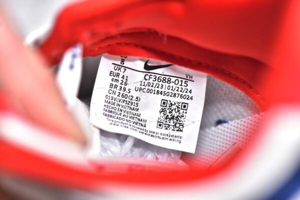Nike SB Dunk Low Givenchy Collaboration - Grey Blue Red Double Hook    CF3688-033 - Image 16