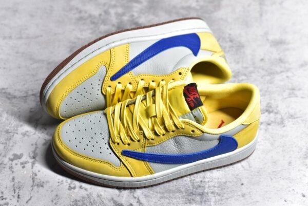 Jordan 1 Retro Low OG SP x Travis Scott Canary    DZ4137-700 - Image 7