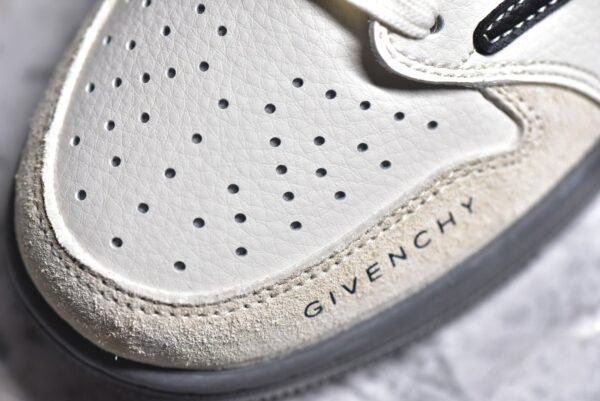 Jordan 1 Retro Low OG SP x Travis Scott x Givenchy Collaboration - Milk Coffee Black Bottom    CF3688-030 - Image 10