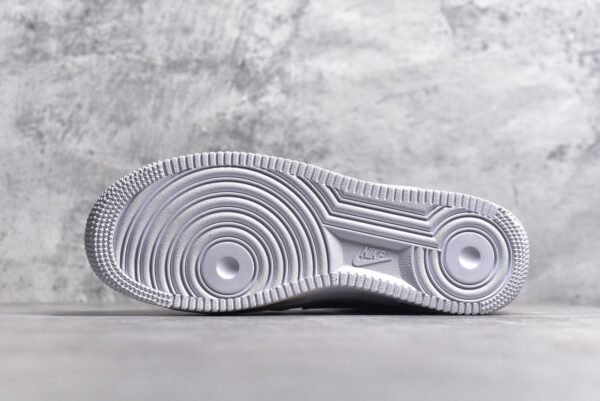 NiKe Air Force 1'07 Mid Hand drawn in white, black, and brown    CW2289-111 - Image 7