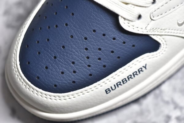 Travis Scott x Fragment Design x Air Jordan 1 Low OG SP Burberry joint-off-white navy    BB6588-312 - Image 10