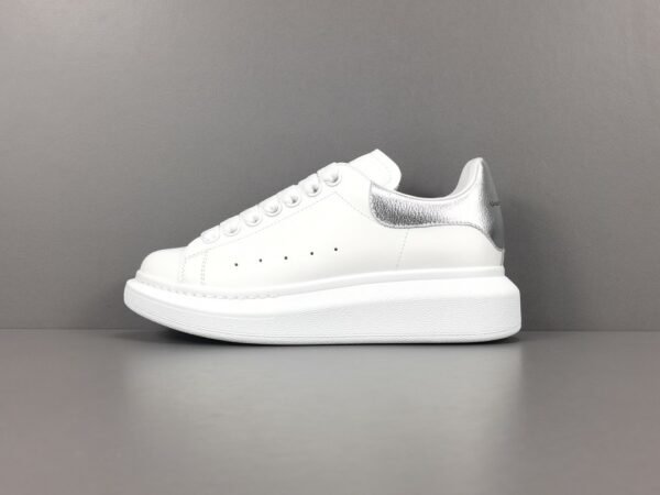 Alexander McQueen White silver tail