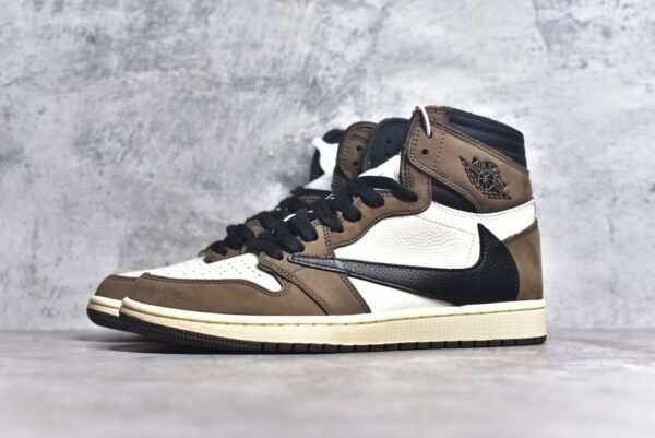 Travis Scott x Jordan Air Jordan 1 High OG TS SP Brown  CD4487-100 - Image 3