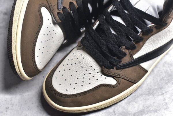 Travis Scott x Jordan Air Jordan 1 High OG TS SP Brown  CD4487-100 - Image 6