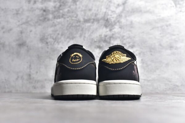 Travis Scott x Air Jordan 1 Low Inverted Hook Black Wukong: A Must-Have Sneaker - Image 4