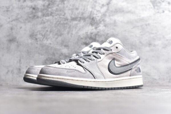 Air Jordan AJ1 Low Low cut series custom color matching    DM5688-111 - Image 3