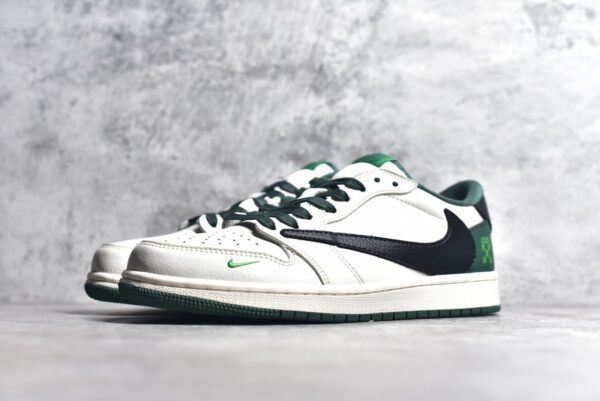 TS x Air Jordan AJ1 Low Customized color scheme with inverted hook    JJ5288-011 - Image 3
