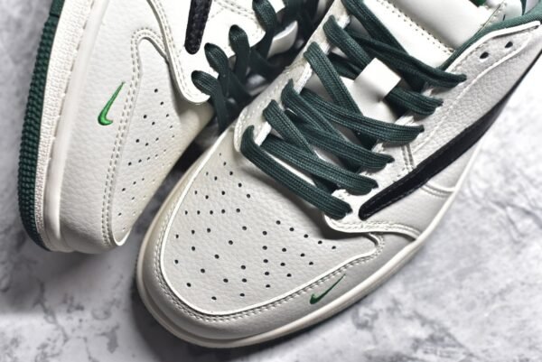 TS x Air Jordan AJ1 Low Customized color scheme with inverted hook    JJ5288-011 - Image 12