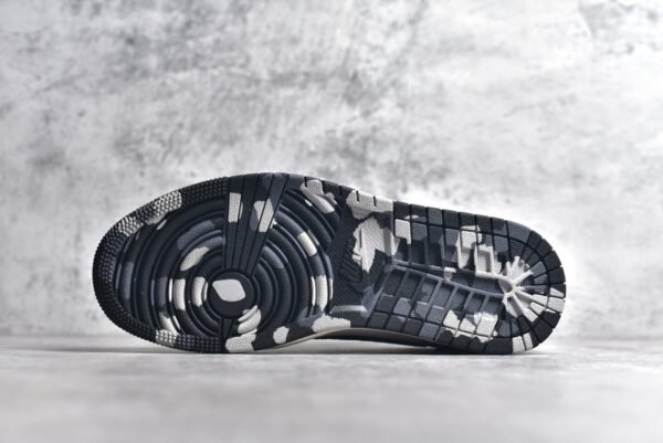 TS x Air Jordan AJ1 Low BAPE Co branded customized black and white    XY2688-106 - Image 15