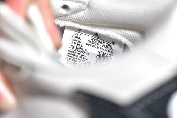 TS x Air Jordan AJ1 Low BAPE Co branded customized black and white    XY2688-106 - Image 13