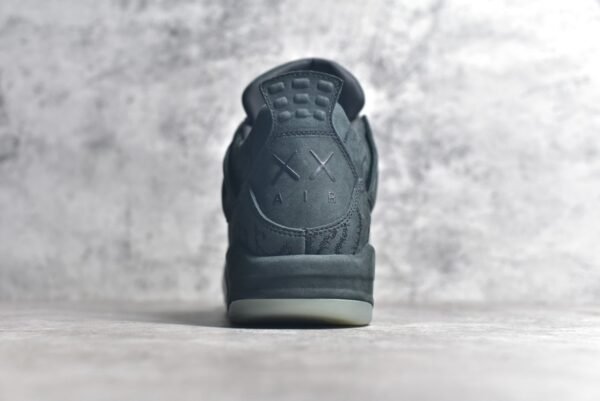 KAWS x Air Jordan AJ4  Graffiti collaboration in black and green    930155-001 - Image 10