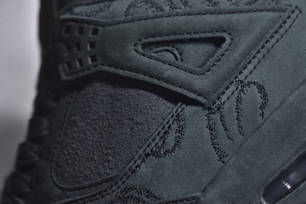 KAWS x Air Jordan AJ4  Graffiti collaboration in black and green    930155-001 - Image 13