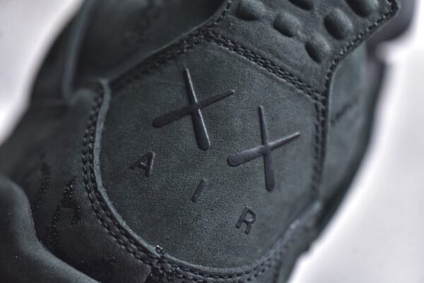 KAWS x Air Jordan AJ4  Graffiti collaboration in black and green    930155-001 - Image 14