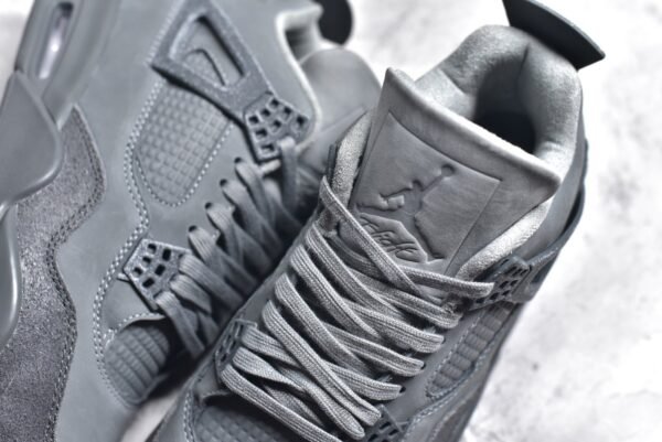 Air Jordan 4  ” Smoke Grey  “  Cultural basketball shoes, cigarette ash    FQ7928-001 - Image 9