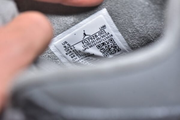Air Jordan 4  ” Smoke Grey  “  Cultural basketball shoes, cigarette ash    FQ7928-001 - Image 19