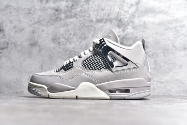 Jordan Air Jordan 4 "Light Iron Ore" "Frozen Moments"  Liquid silver gray    AQ9129-001