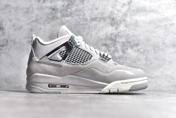 Jordan Air Jordan 4 "Light Iron Ore" "Frozen Moments"  Liquid silver gray    AQ9129-001 - Image 4