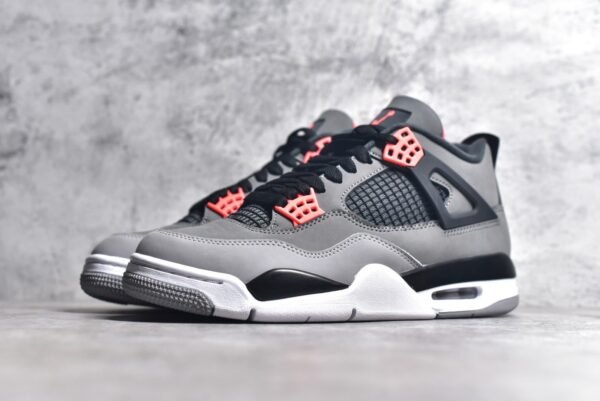 Jordan Air Jordan 4 retro "infrared" Infrared Black Grey Red    DH6927-061 - Image 3