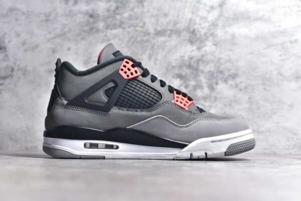 Jordan Air Jordan 4 retro "infrared" Infrared Black Grey Red    DH6927-061 - Image 4