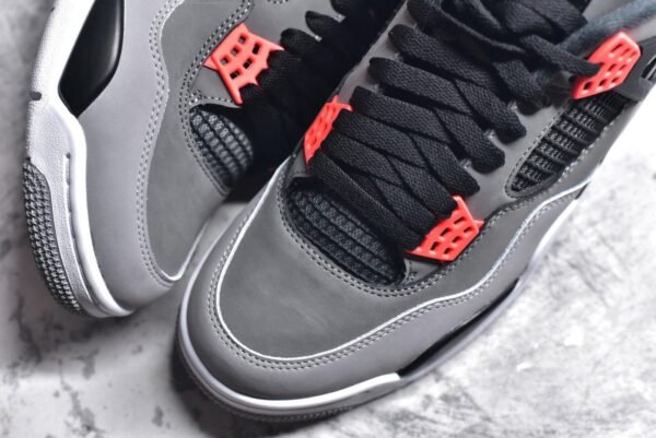 Jordan Air Jordan 4 retro "infrared" Infrared Black Grey Red    DH6927-061 - Image 12