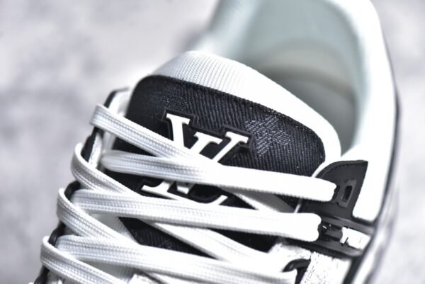Louis Vuitton LV Trainer White Black     1A9JG9 - Image 12
