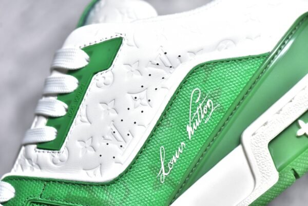 Louis Vuitton LV Trainer#54 Signature Green White    1AANFY - Image 20