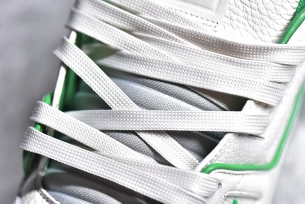 Louis Vuitton LV Trainer#54 Signature White Green      1ABNIS - Image 18