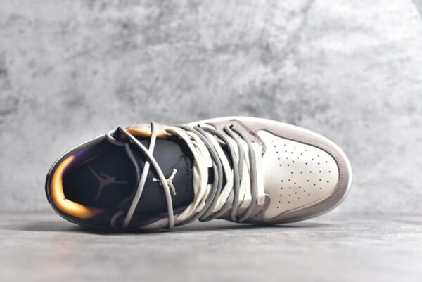 Air Jordan AJ1 Low Customized brown color scheme    DQ8421-001 - Image 11