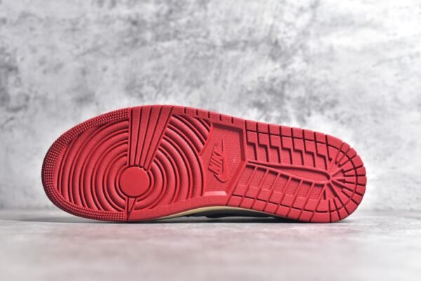 Trophy Room x Air Jordan AJ1 Low Jordan's son collaborates in white, black, and red    FN0432-100 - Image 15