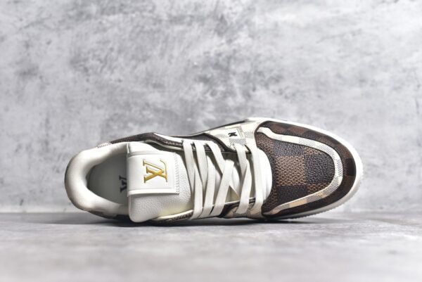 Louis Vuitton LV Trainer#54 Damier Ebene Multi   1AAST3 - Image 4