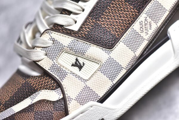 Louis Vuitton LV Trainer#54 Damier Ebene Multi   1AAST3 - Image 14