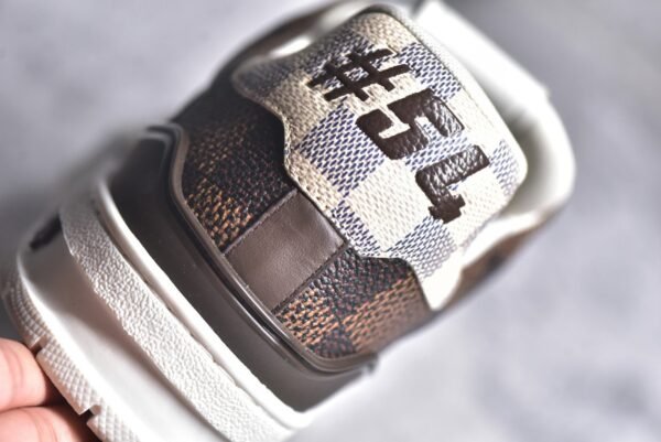 Louis Vuitton LV Trainer#54 Damier Ebene Multi   1AAST3 - Image 15