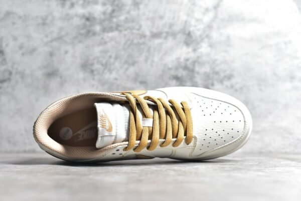 Nike Dunk Low x Supreme Customized color scheme in white and yellow    RM2308-236 - Image 10