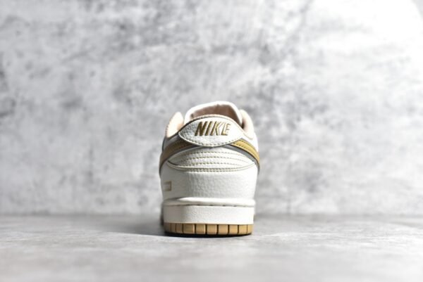 Nike Dunk Low x Supreme Customized color scheme in white and yellow    RM2308-236 - Image 3